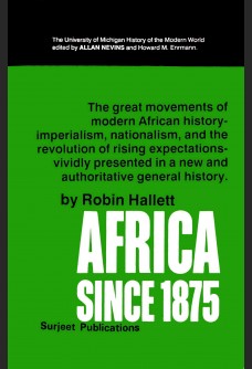 AFRICA SINCE 1875: A MODERN HISTORY