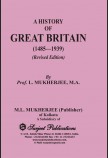 A HISTORY OF GREAT BRITAIN (1485-1939)